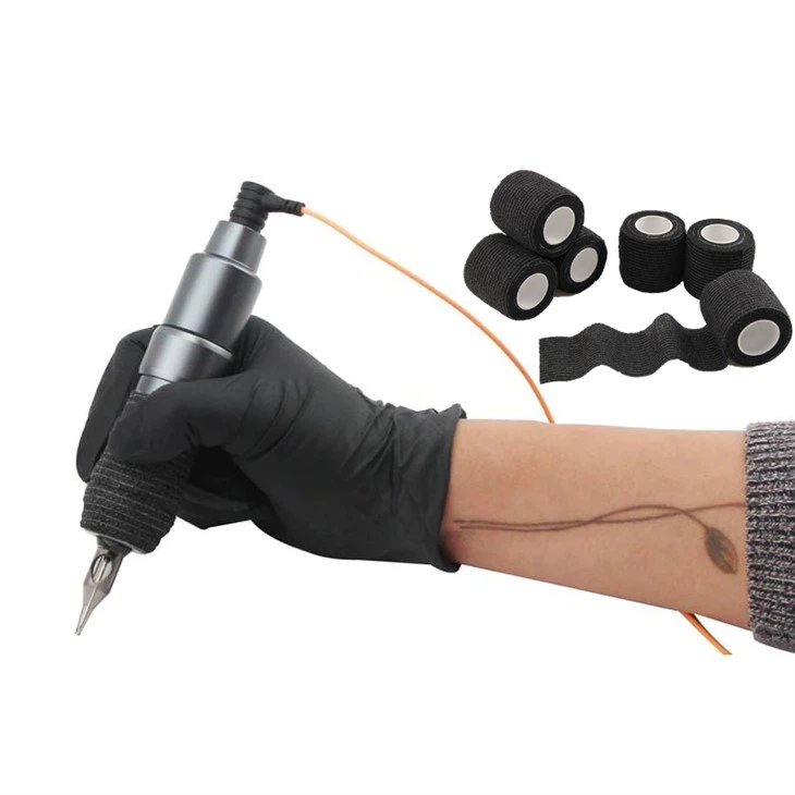Tattoo machine grip wrap
